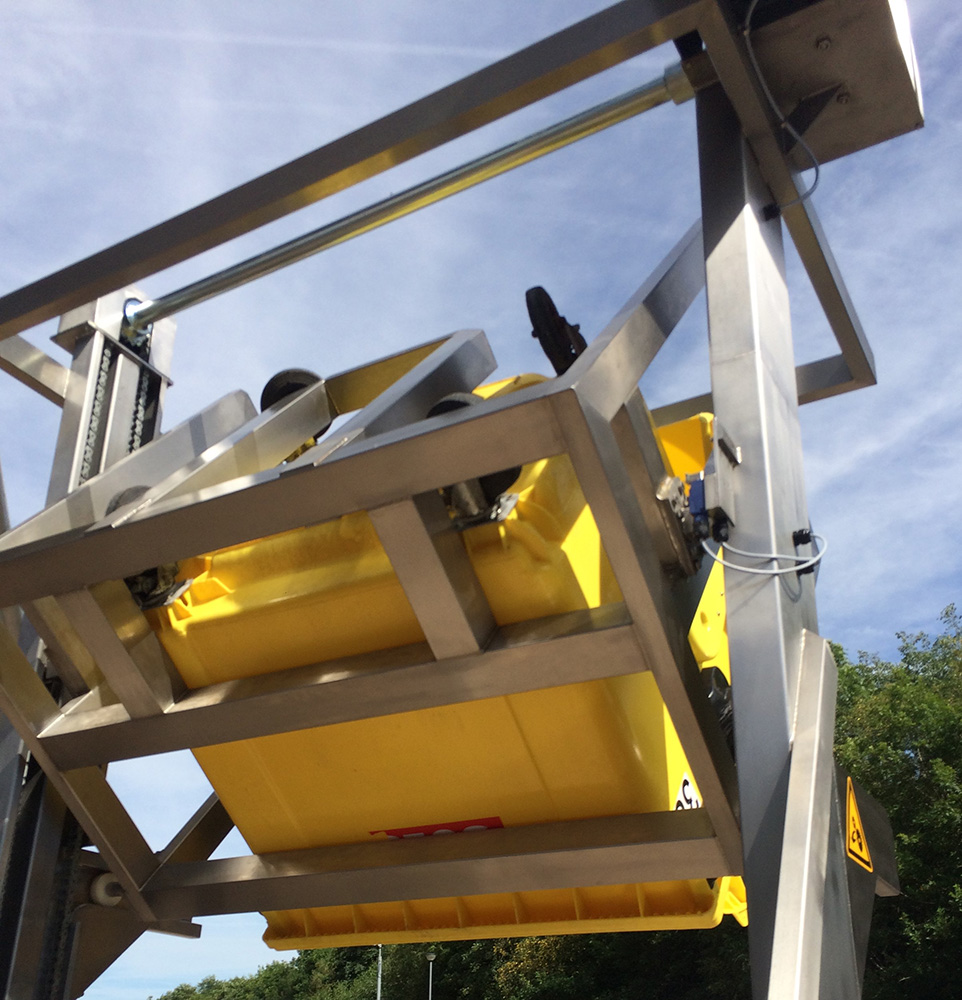 Double Column Wheelie Bin Tipper
