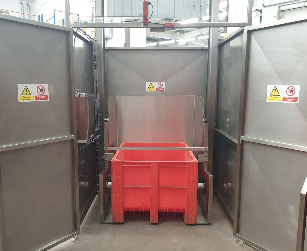Uline Bulk Container Dumper