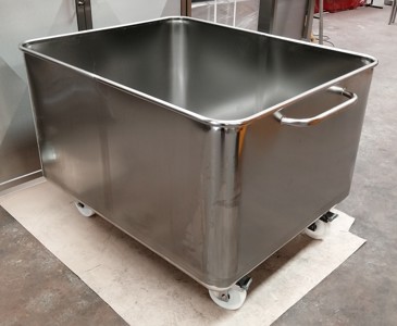 820 Litre Stainless Steel Tote Bin